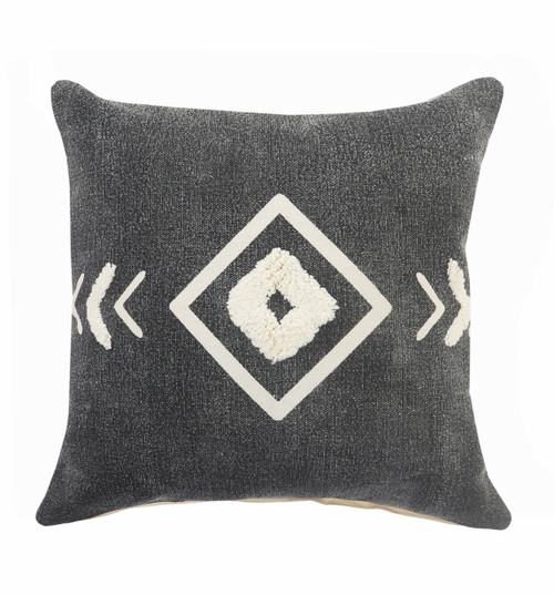 LR Home Avant-garde 07544 Natural Black Pillow