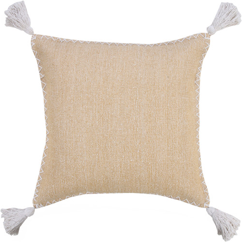LR Home Bedford 07767 Tan White Pillow