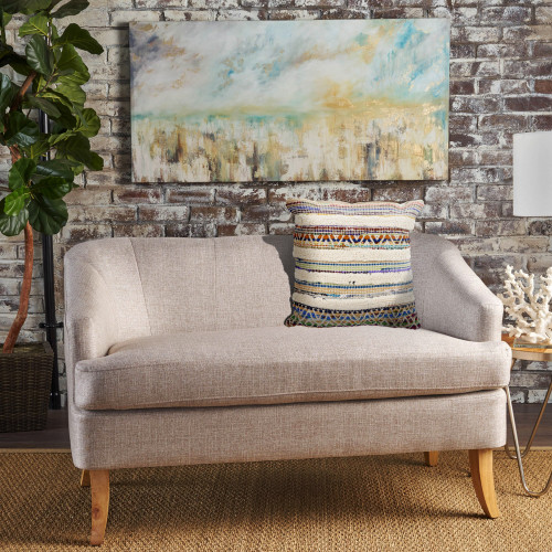 LR Home Chindi 07343 Multicolor Natural Pillow