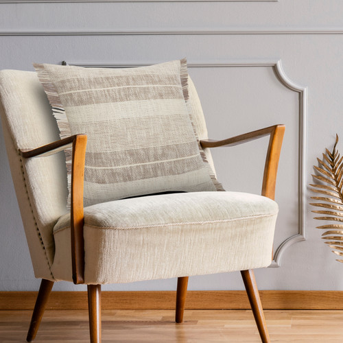 LR Home Drew 07625 Cream Tan Beige Pillow