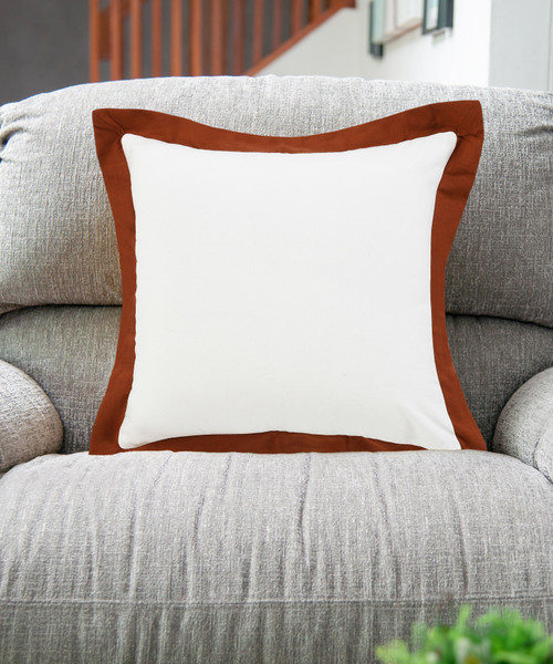 LR Home Empire 07726 White Cinnamon Pillow