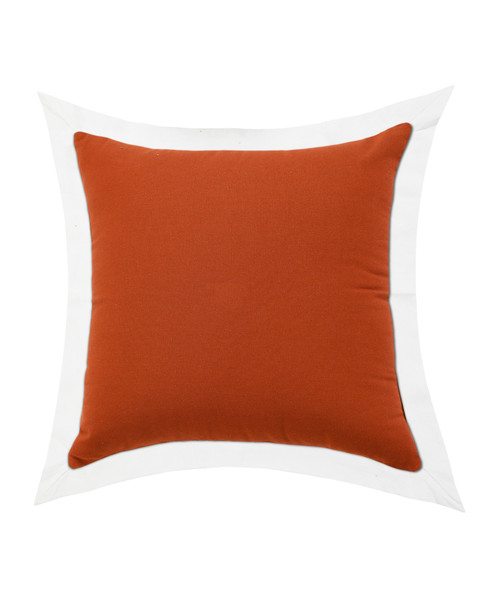 LR Home Empire 07727 Cinnamon White Pillow