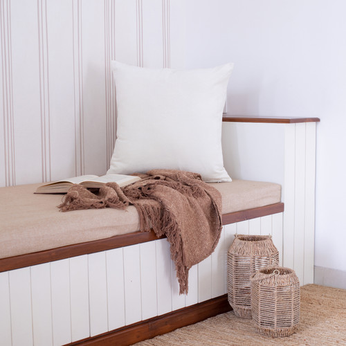 LR Home Stacy Garcia 08422 Ivory Pillow