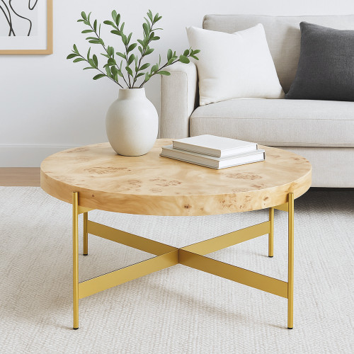 LR Home Summerfield 3931 Natural Gold Coffee Table