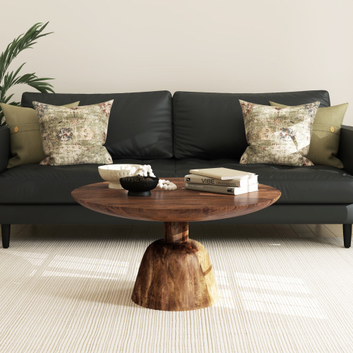 LR Home Caribou 46125 Brown Coffee Table
