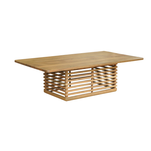 LR Home Lattice 03916 Light Brown Coffee Table