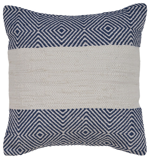 LR Home Multiplex 07352 Blue Ivory Pillow