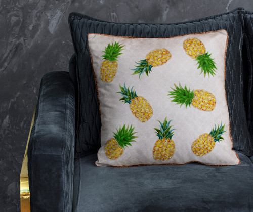 LR Home Panama 08049 Yellow Green Pillow