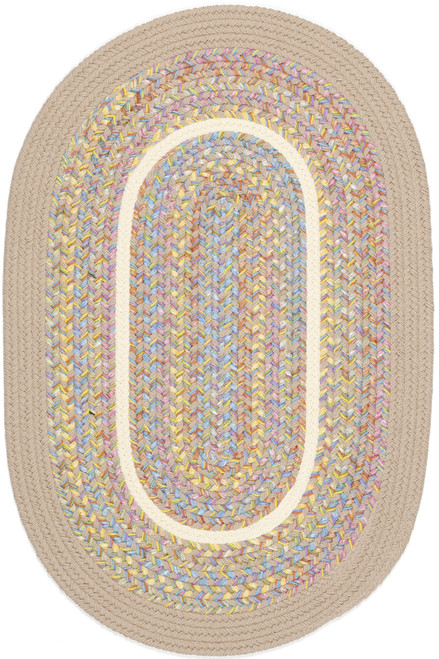 Rhody Kids' Isle KI03 SandBeige Area Rug