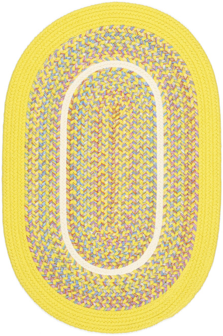 Rhody Kids' Isle KI14 Yellow Area Rug