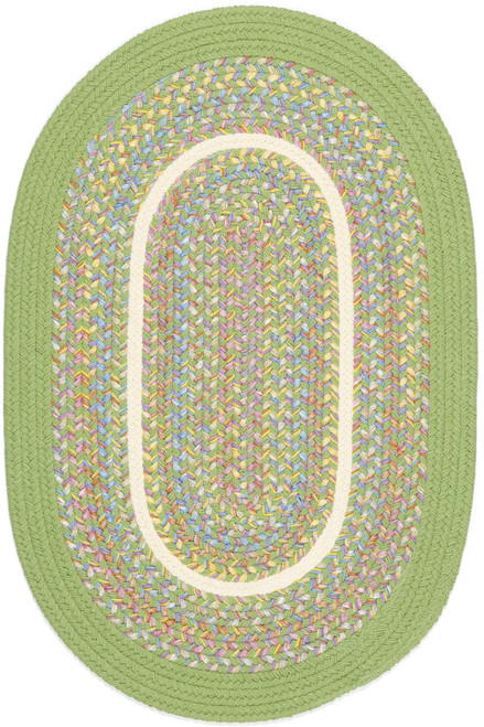 Rhody Kids' Isle KI44 Lime Area Rug
