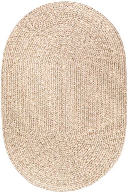 Rhody Solid Wool S100 Sand Area Rug