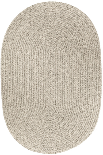 Rhody Solid Wool S123 Lt. Gray Area Rug