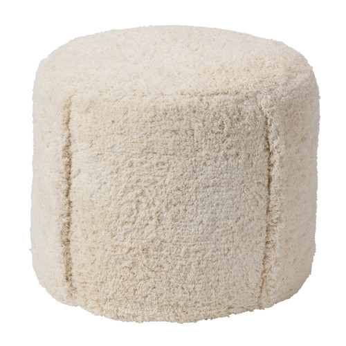 Jaipur Elysium ESM01 White Pouf
