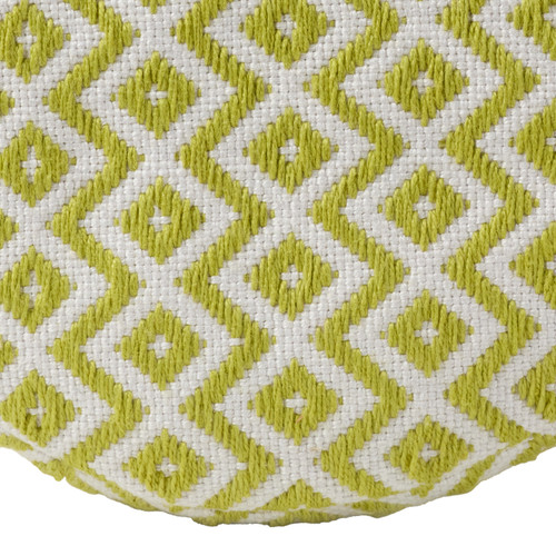 Jaipur Lenon LNN01 Green Pouf