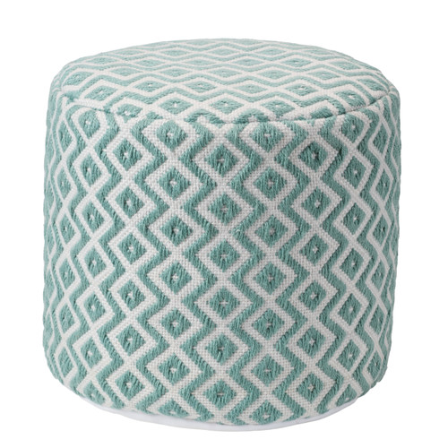 Jaipur Lenon LNN02 Blue Pouf