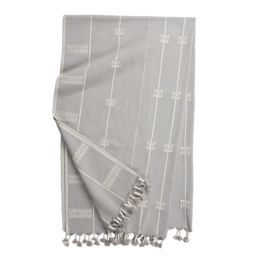 Jaipur Nagaland NGD10 Gray Throw
