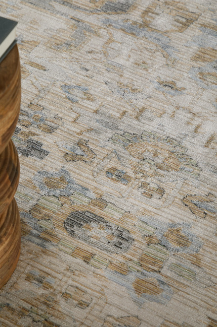 Feizy Augustine 39Tyf Ivory Beige Rug