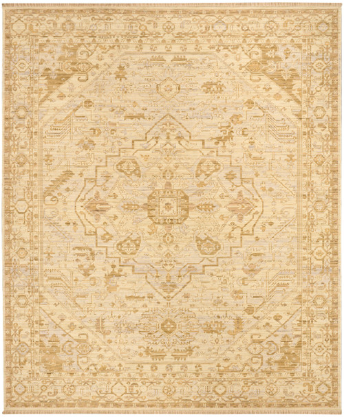 Nourison Antique Bloom ANB03 Beige Rug