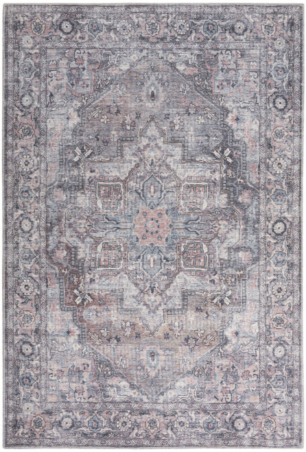 Nourison New Concept Washables SR101 Grey Rug