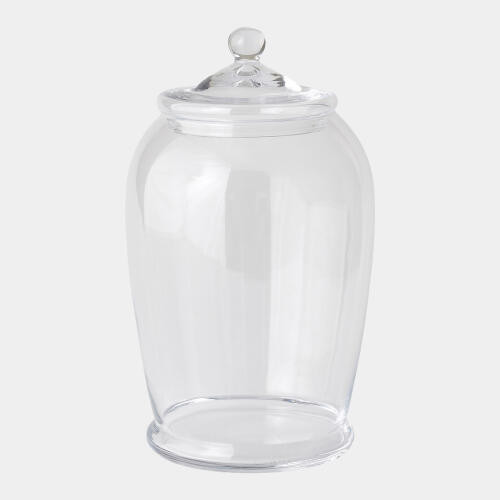 Global Views Lionel Glass Lidded Canister