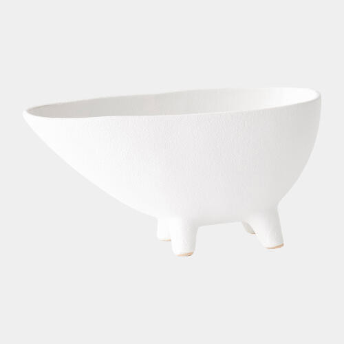 GV Design Bellamy White Footed Bowl