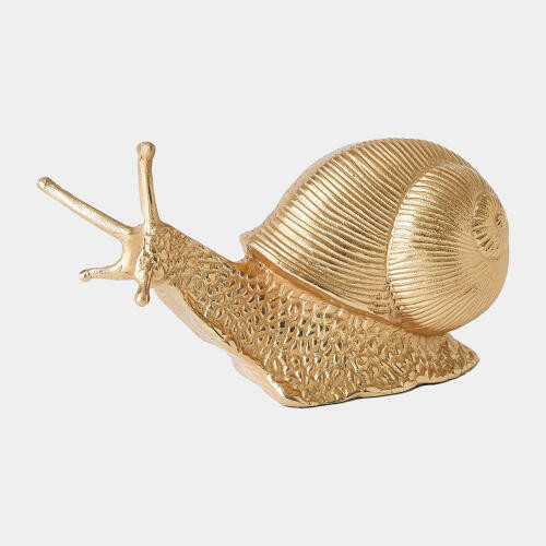 GV Design Slowcoach Snail Gold Decorative Sculpture