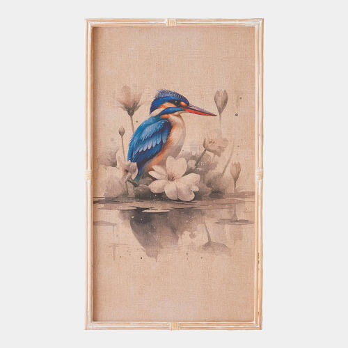GV Design Blue Kingfisher Wall Art
