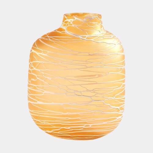 GV Design Palmata Amber Vase