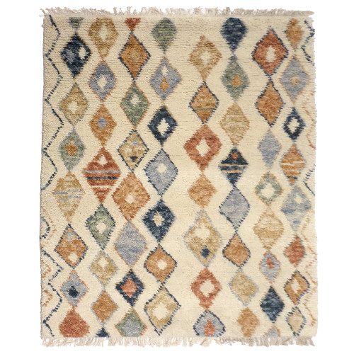 Capel Morocco 1105-675 Ivory Multi Rug