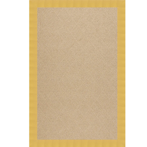 Capel Zoe-Cane Wicker 1990-137 Canvas Canary Rug