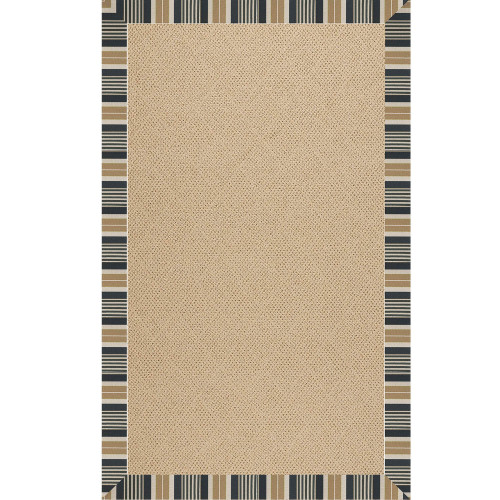 Capel Zoe-Cane Wicker 1990-340 Long Hill Ebony Rug