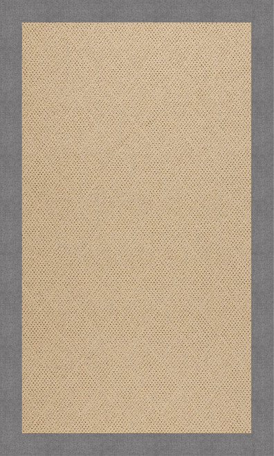 Capel Zoe-Cane Wicker 1990-372 Canvas Slate Rug