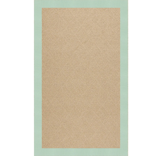 Capel Zoe-Cane Wicker 1990-427 Canvas Spa Blue Rug