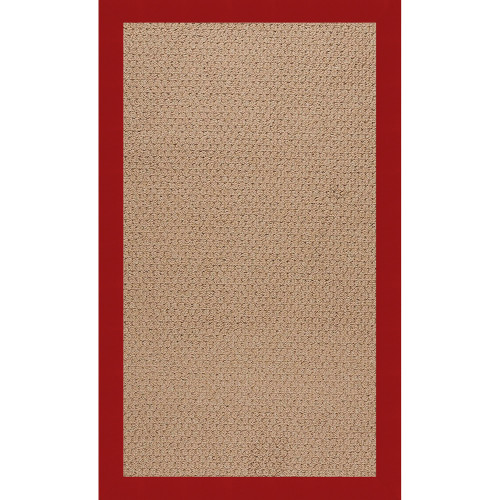 Capel Zoe-Raffia 1992-527 Canvas Jockey Red Rug