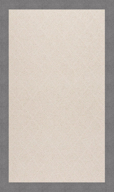 Capel Zoe-White Wicker 1993-372 Canvas Slate Rug