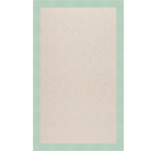 Capel Zoe-White Wicker 1993-427 Canvas Spa Blue Rug