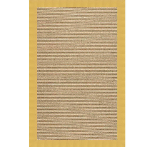 Capel Zoe-Sisal 1995-137 Canvas Canary Rug