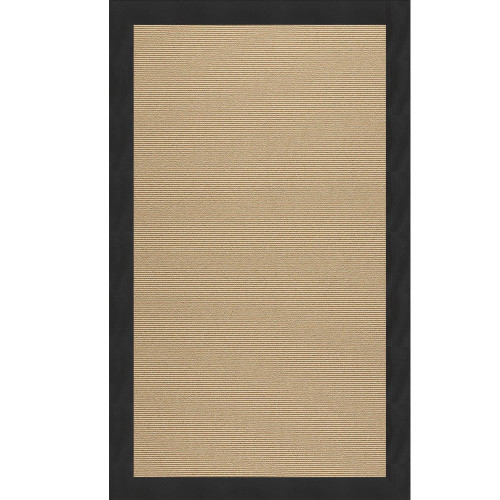 Capel Zoe-Sisal 1995-314 Canvas Black Rug