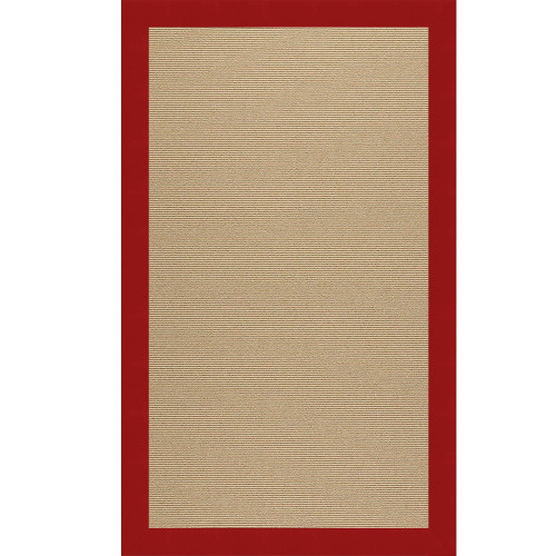 Capel Zoe-Sisal 1995-527 Canvas Jockey Red Rug