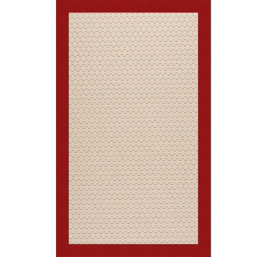 Capel Zoe-Beach Sisal 2009-527 Canvas Jockey Red Rug