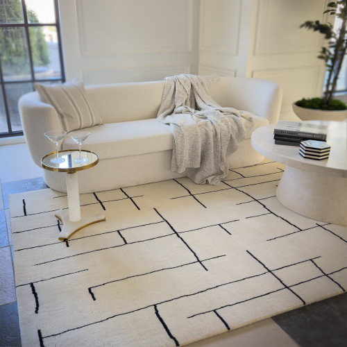 Capel Zara 3092-663 Chalk Rug