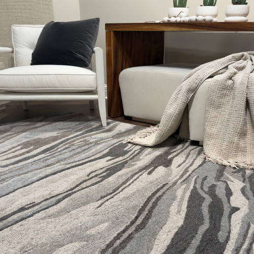 Capel Ripple 3520-330 Storm Rug