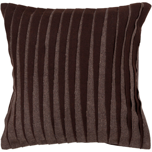 Chandra CUS-28004 Brown Pillow