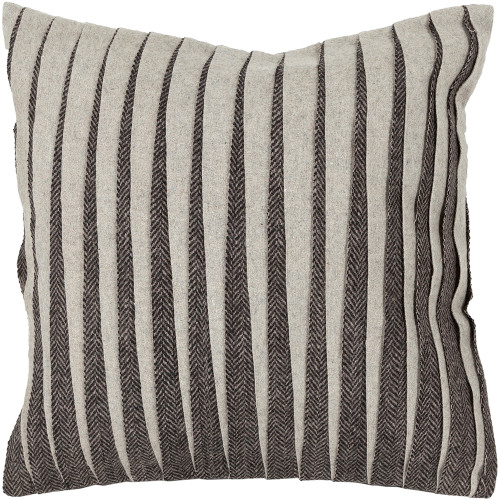 Chandra CUS-28009 Grey Pillow