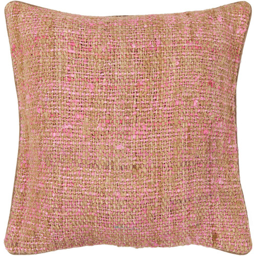 Chandra CUS-28013 Pink Natural Pillow