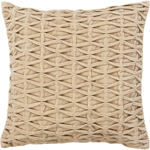 Chandra CUS-28021 Beige Pillow