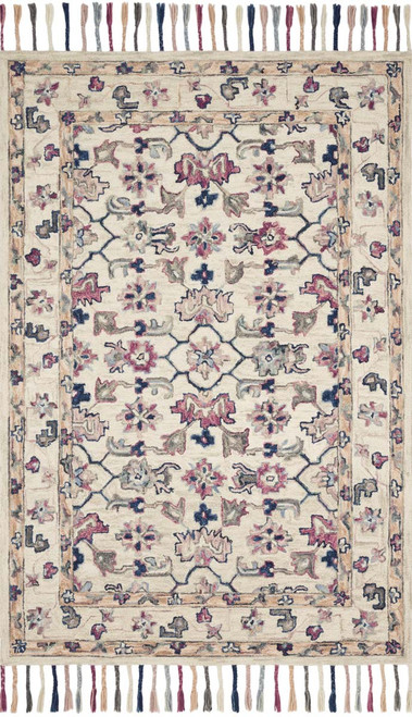 Loloi II Elka ELK-02 Ivory Multi Rug