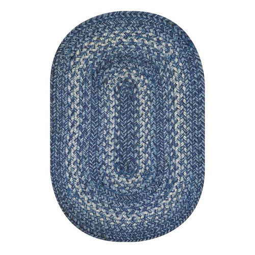 Denim Jute Braided Rug
