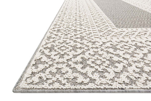 Loloi Cole COL-05 Grey Ivory Rug